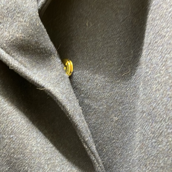 Cole Haan Women's Wool-Blend Wrap Coat Sz 4 $500 navy blue - Picture 7 of 15